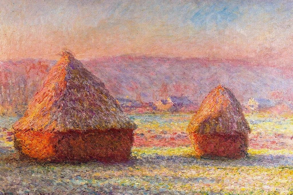 Claude Monet Nympheas Poster Water Lillies Impressionist Cool Wall Art Print Poster 36x24