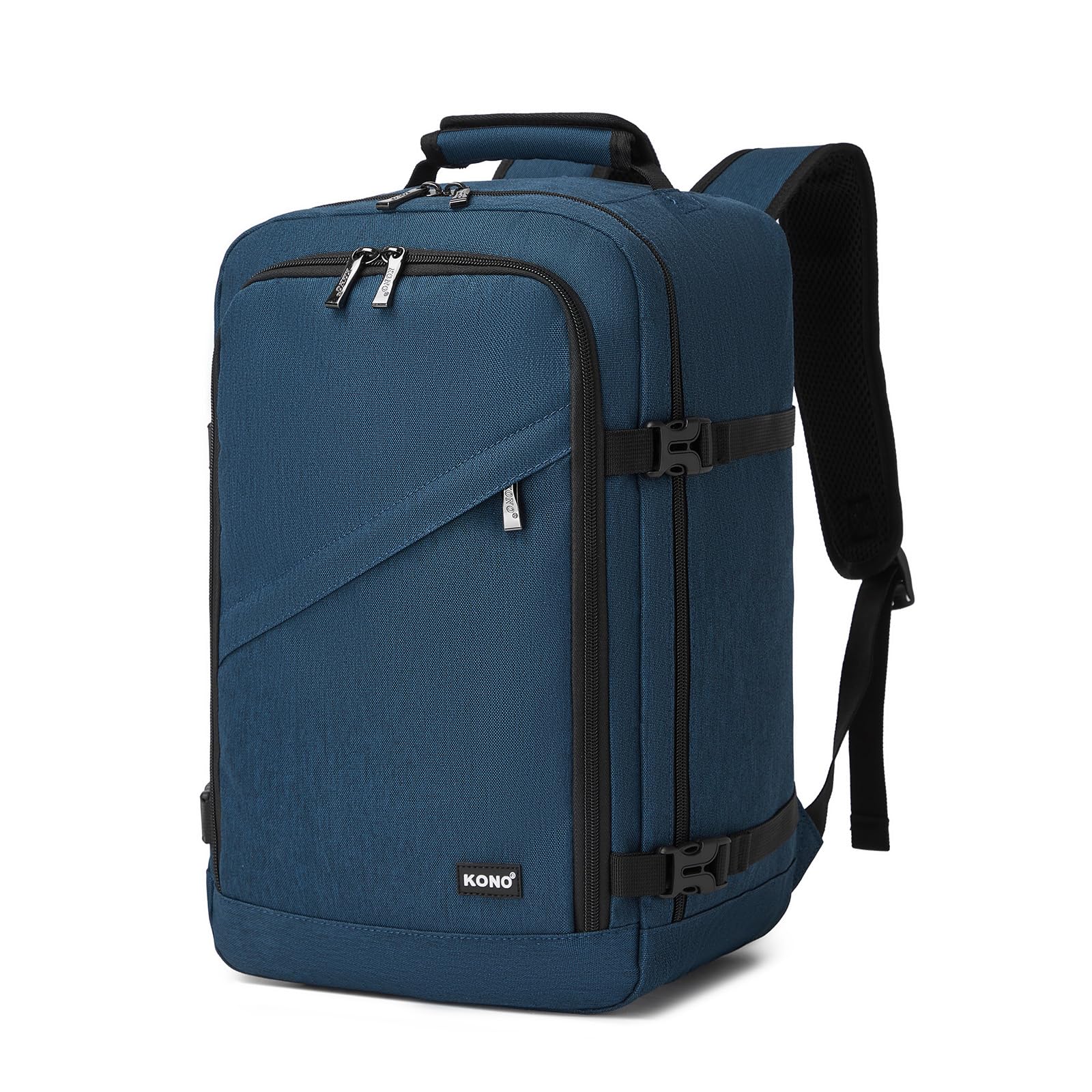 Kono Ryanair - Bolsas de cabina de 40 x 30 x 20 pulgadas, 40 x 20 x 25 pulgadas, mochila de viaje, tamaño cabina, bolsa de equipaje de mano, impermeable, mochila Ryanair debajo del asiento para hombre
