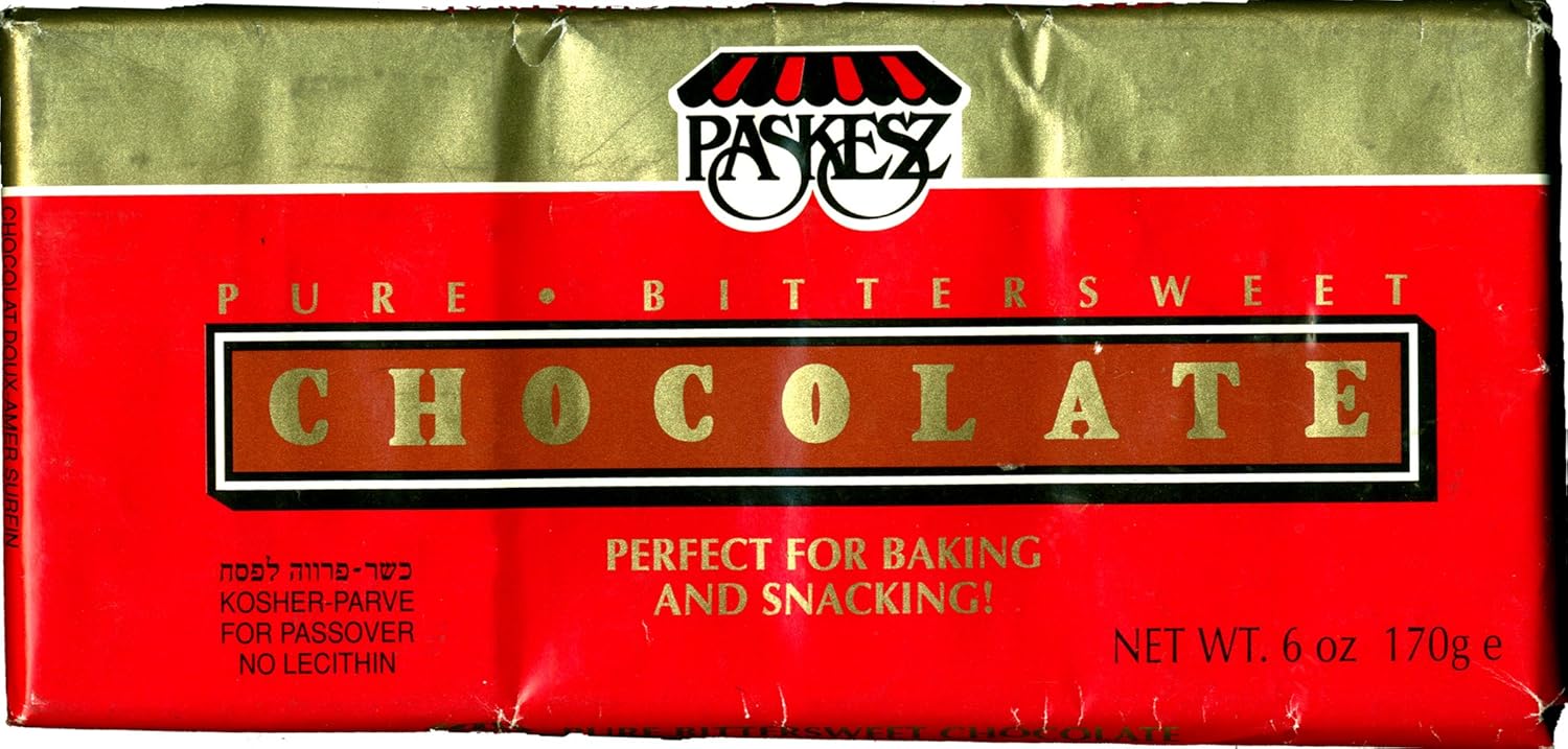 Paskesz Baking Products, Baking and Snacking Chocolate, 6