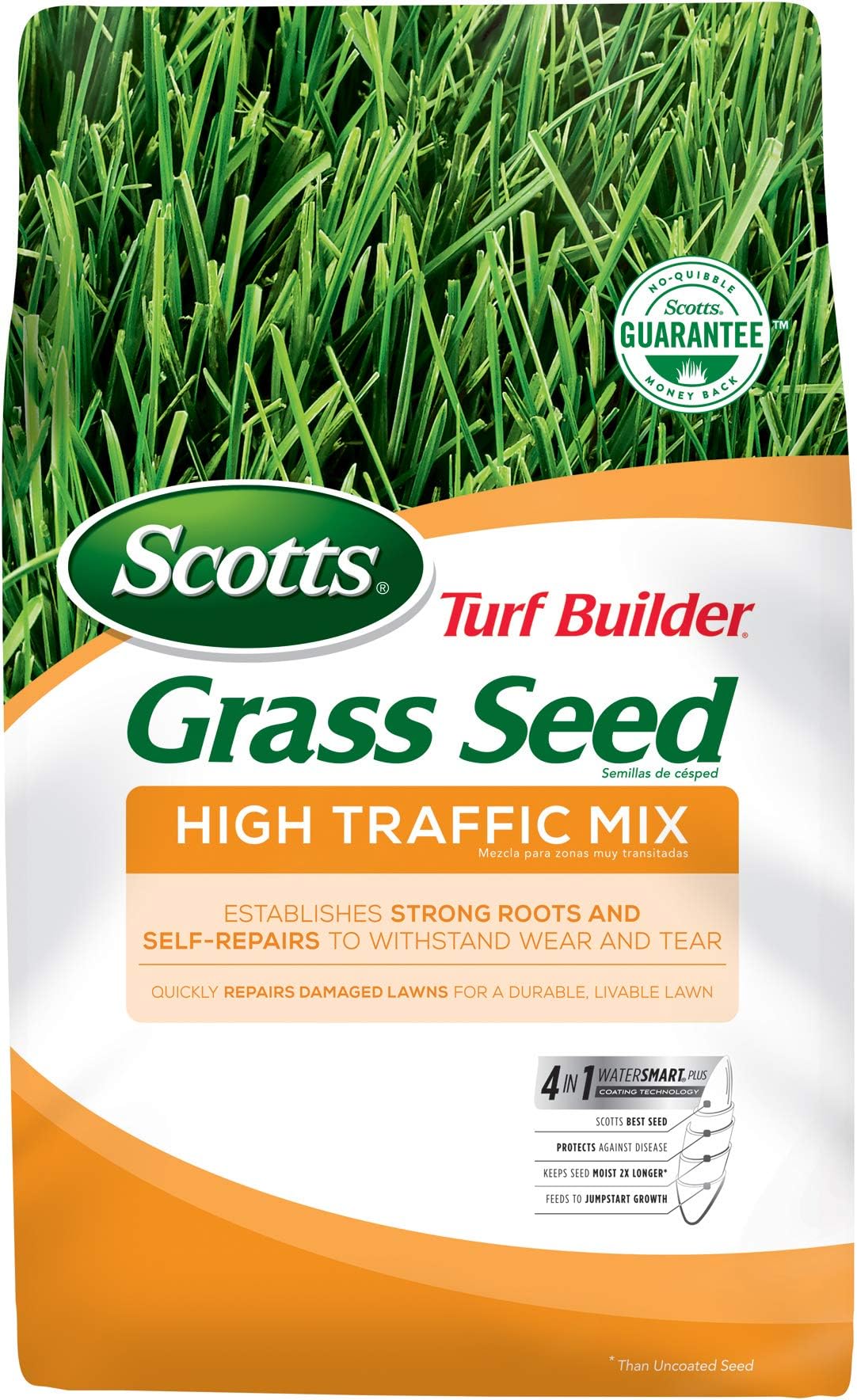 Scotts Turf Builder Grass Seed, High Traffic Mix