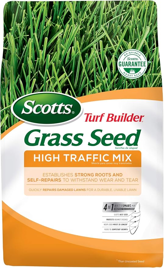 Scotts Turf Builder Grass Seed Mix For High Traffic Areas