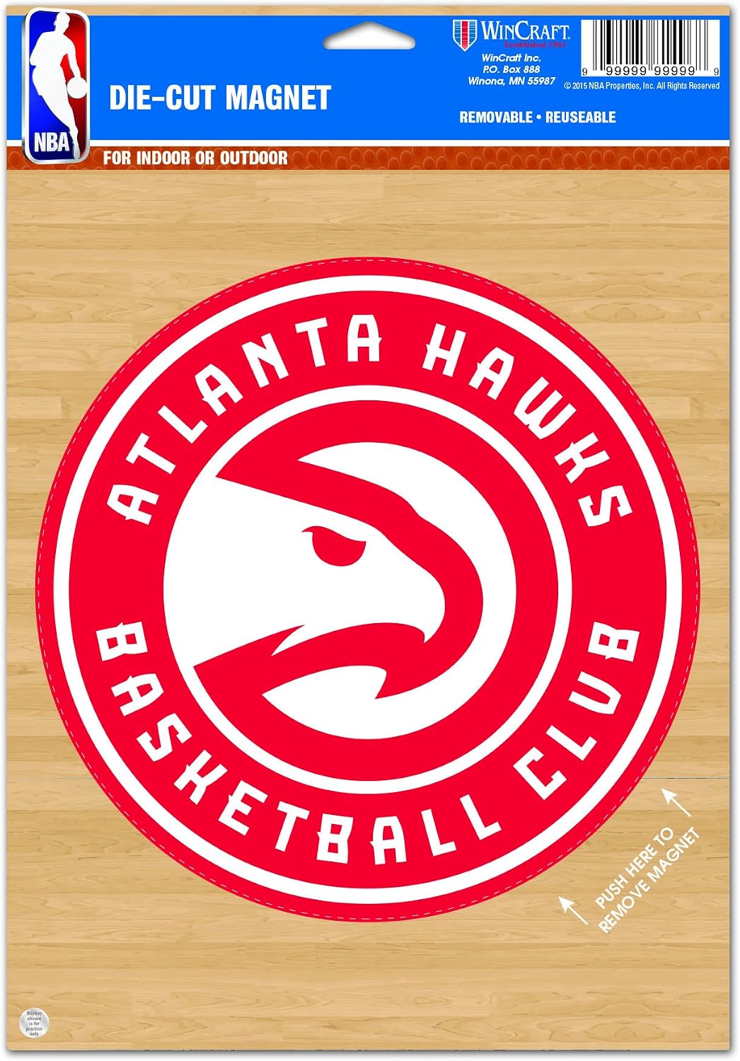 Wincraft NBA Die Cut Logo Magnet