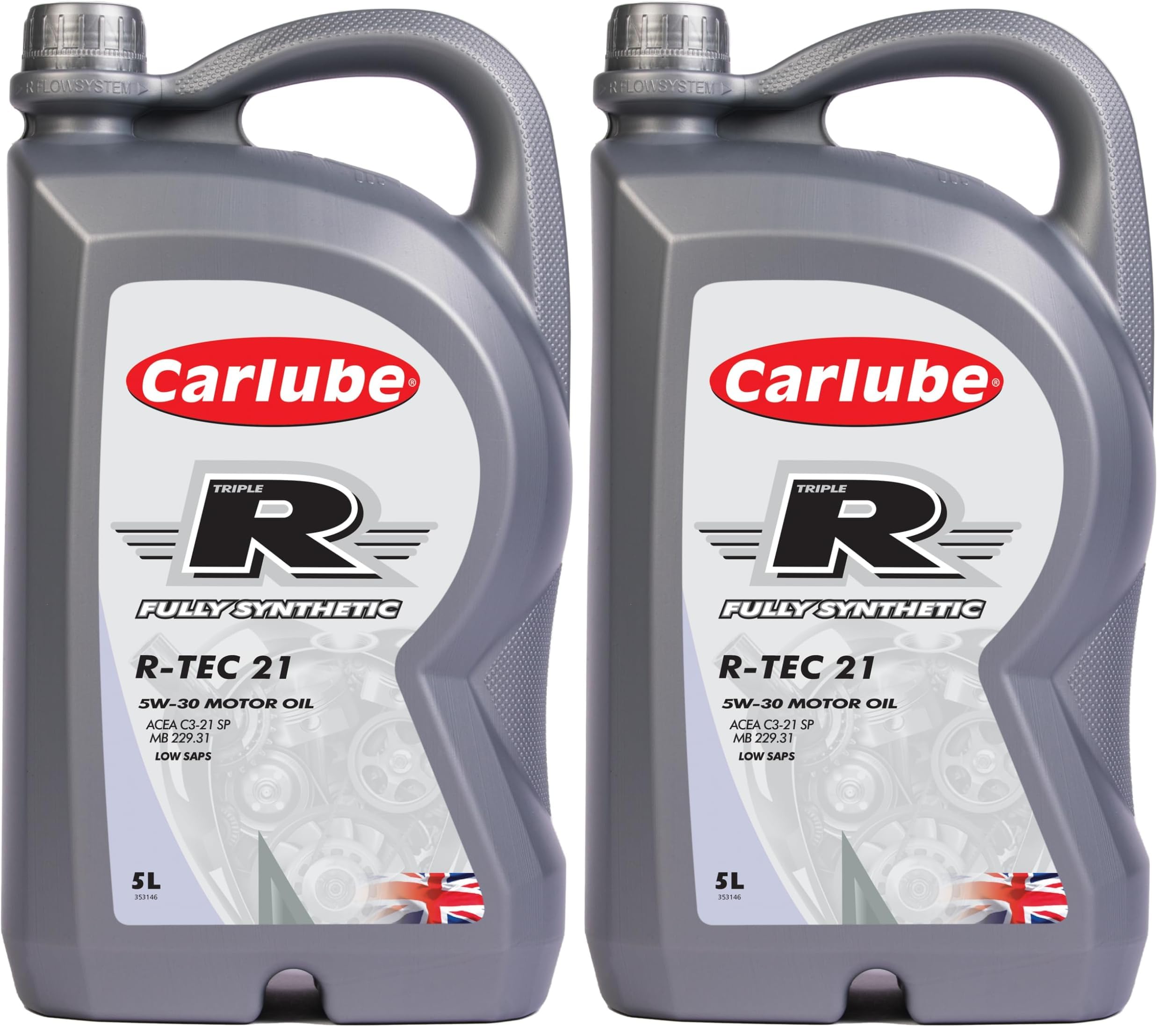 Carlube Triple R KBW005 R-TEC 21 5W-30 Aceite de motor totalmente sintético, 5 L — view 10