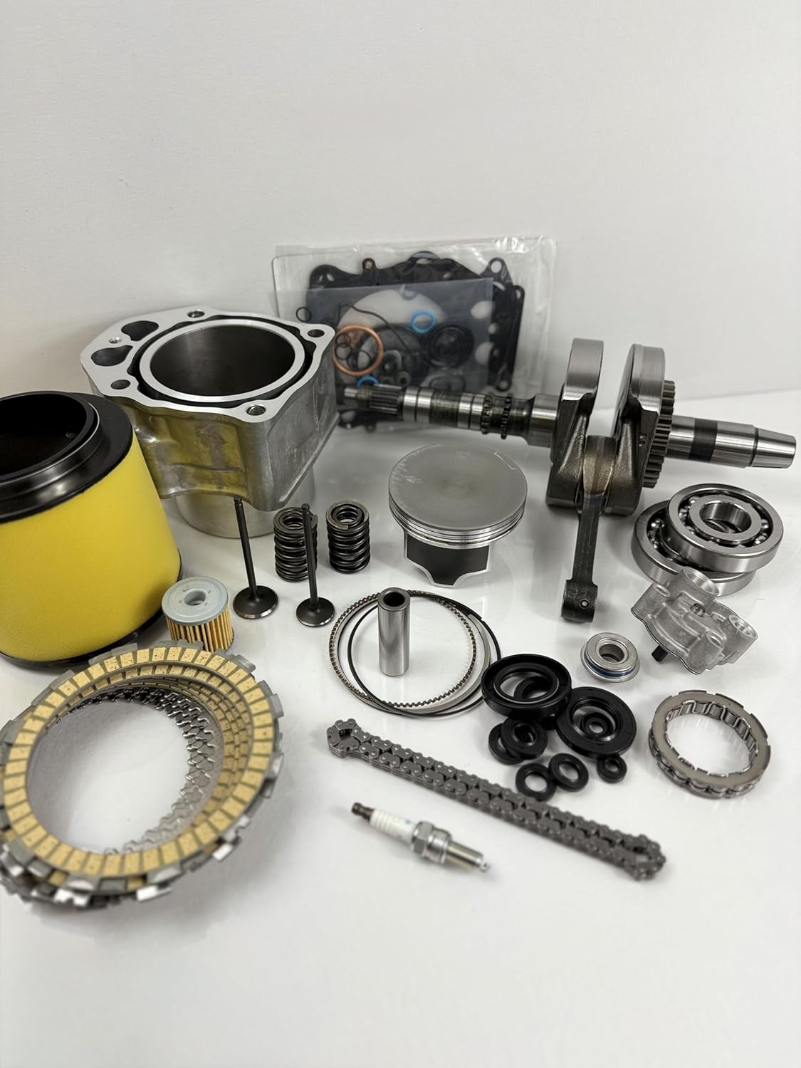 Complete Engine Rebuild Kit + Transmission Bearings for 2022-2025 Honda Pioneer 520