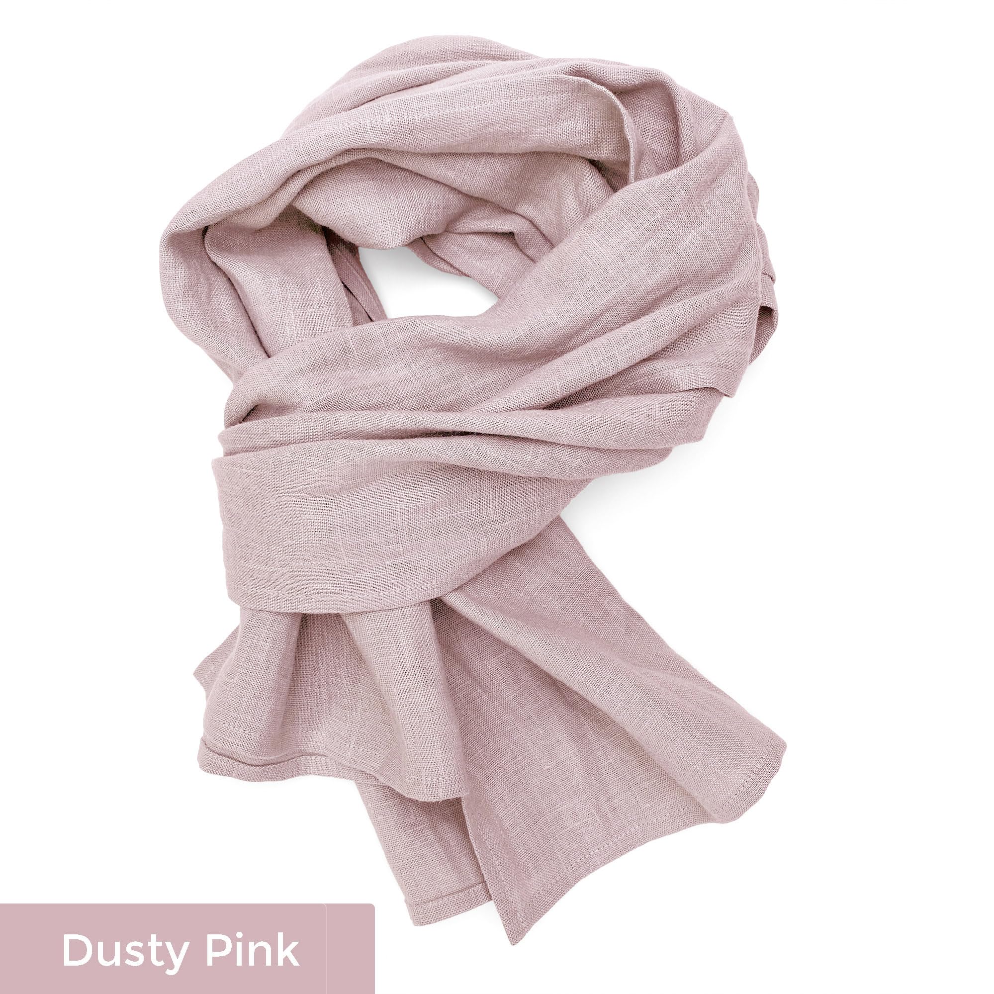 100% Leinen Damen Schal Halstuch Tuch aus Leinen Frühling Sommer Herbst Winter Ganzjährig