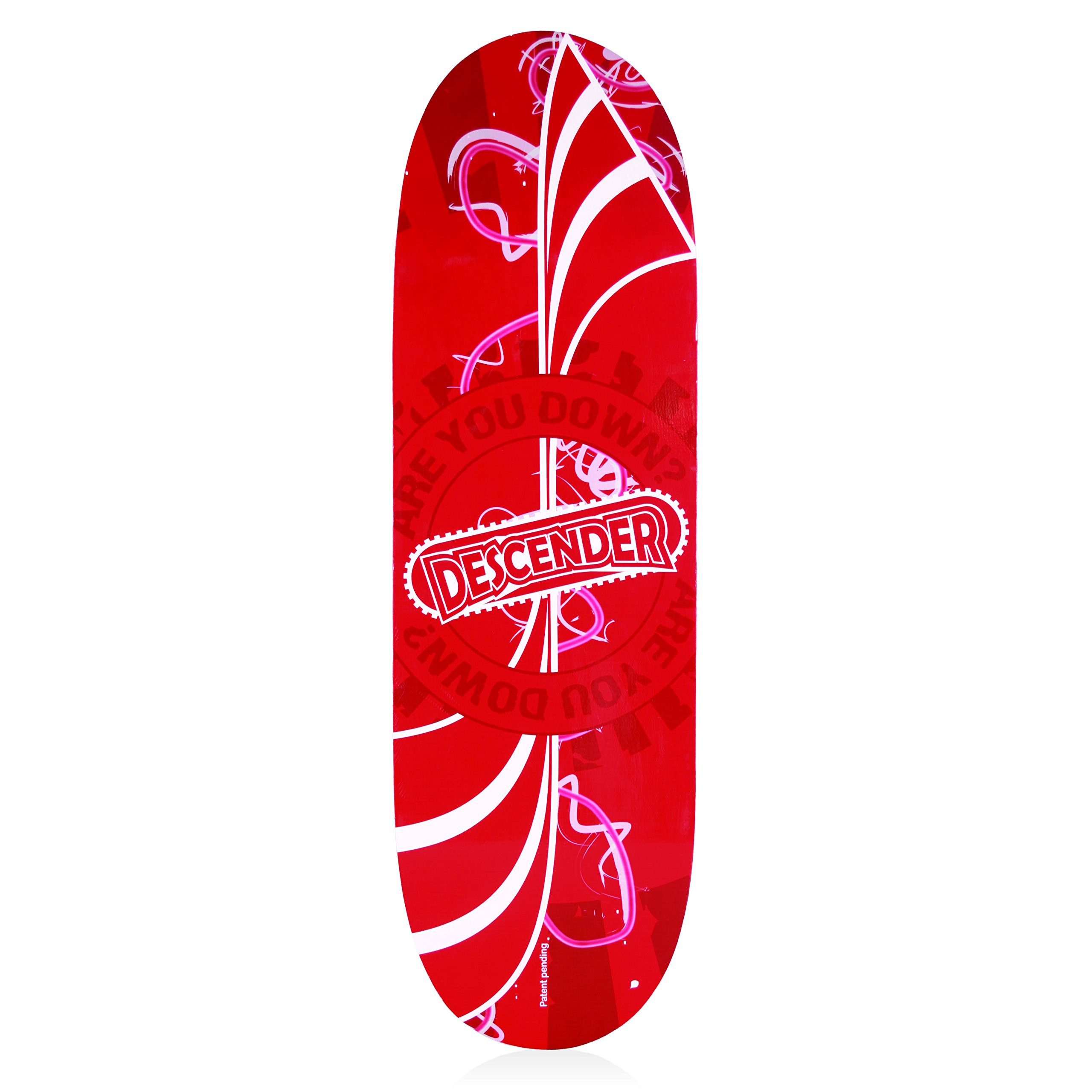 Rockboard Descender Skateboard, Red : Amazon.in: Toys & Games