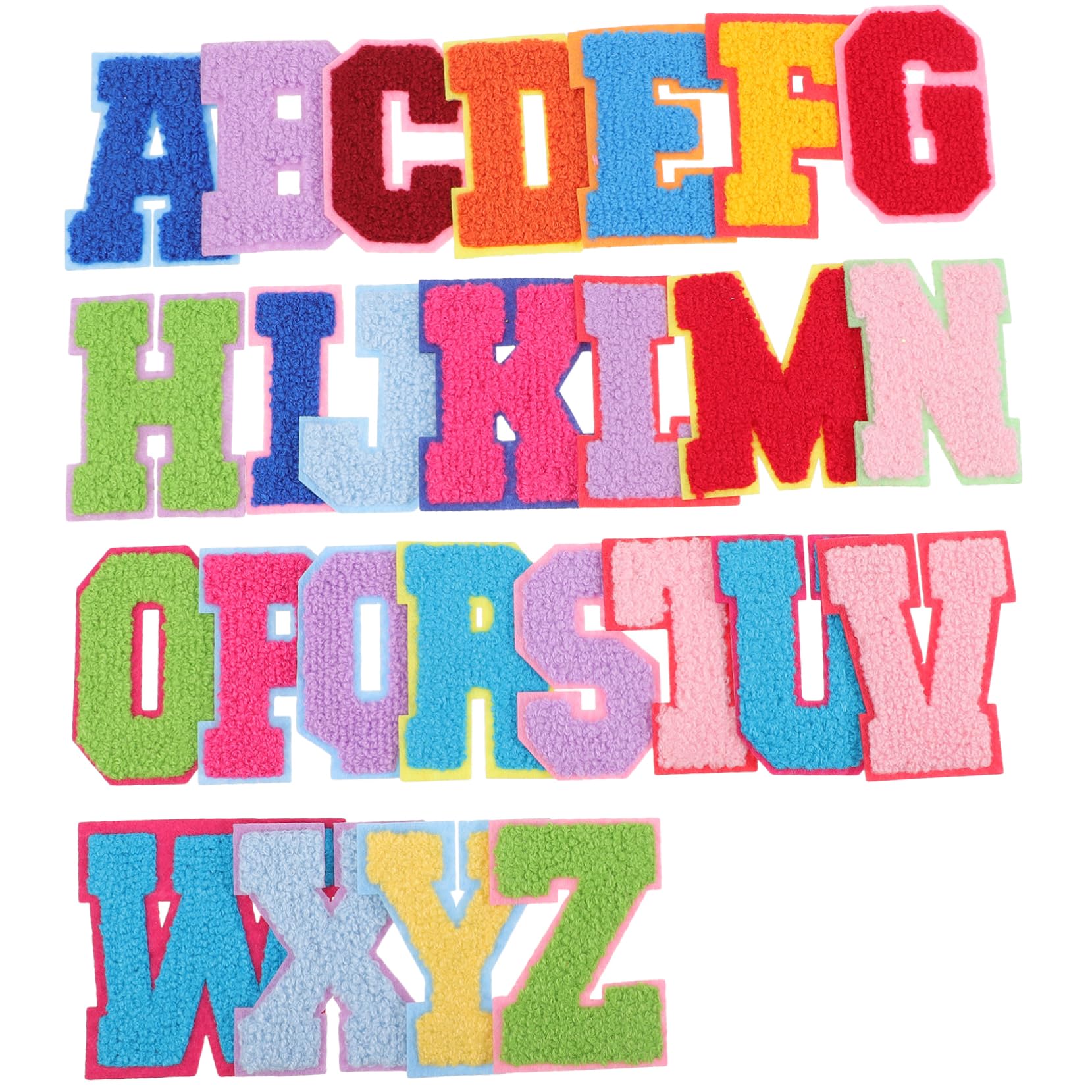 Angoily 3 Set Toppe Termoadesive Patches Ricamati Per Riparazione Abbigliamento E Decorazioni Fai Da Te Facili Da Applicare Su Vestiti Jeans Borse E 26 Pezzi * 3