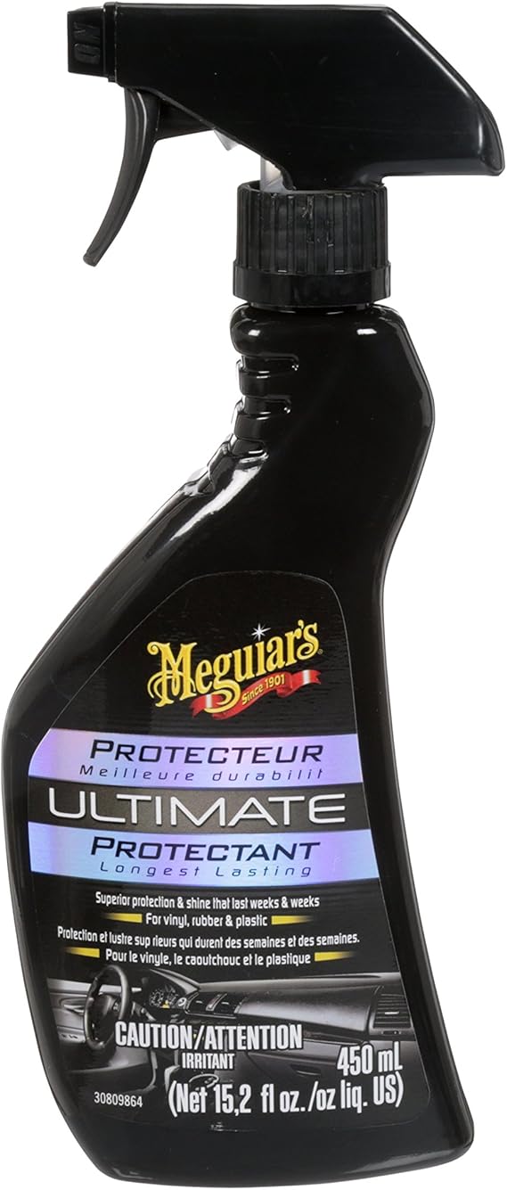 Meguiar's Ultimate Protectant Spray for Car Interior and Exterior Surface G14716C, Cleaning