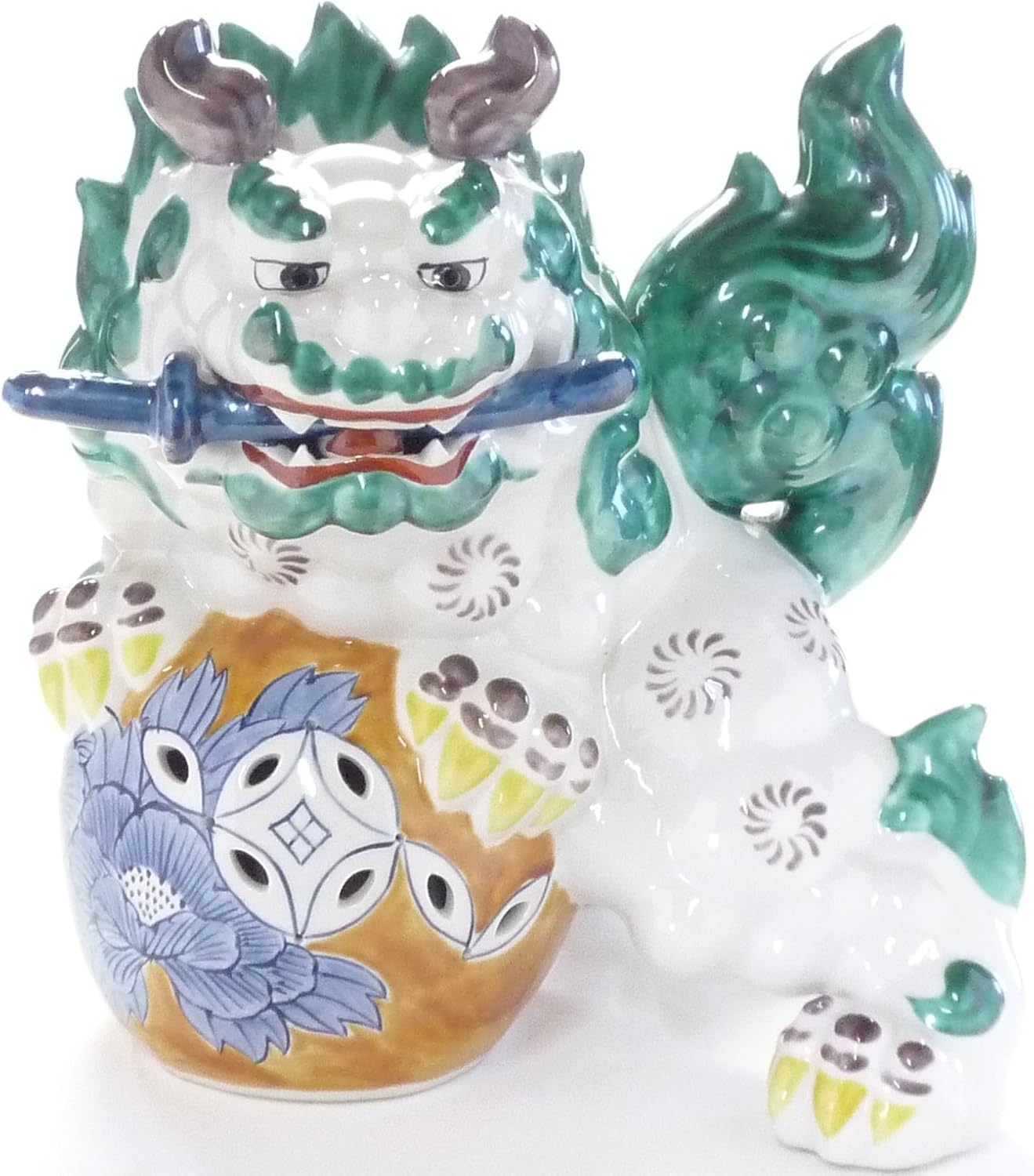 九谷焼獅子(15号)