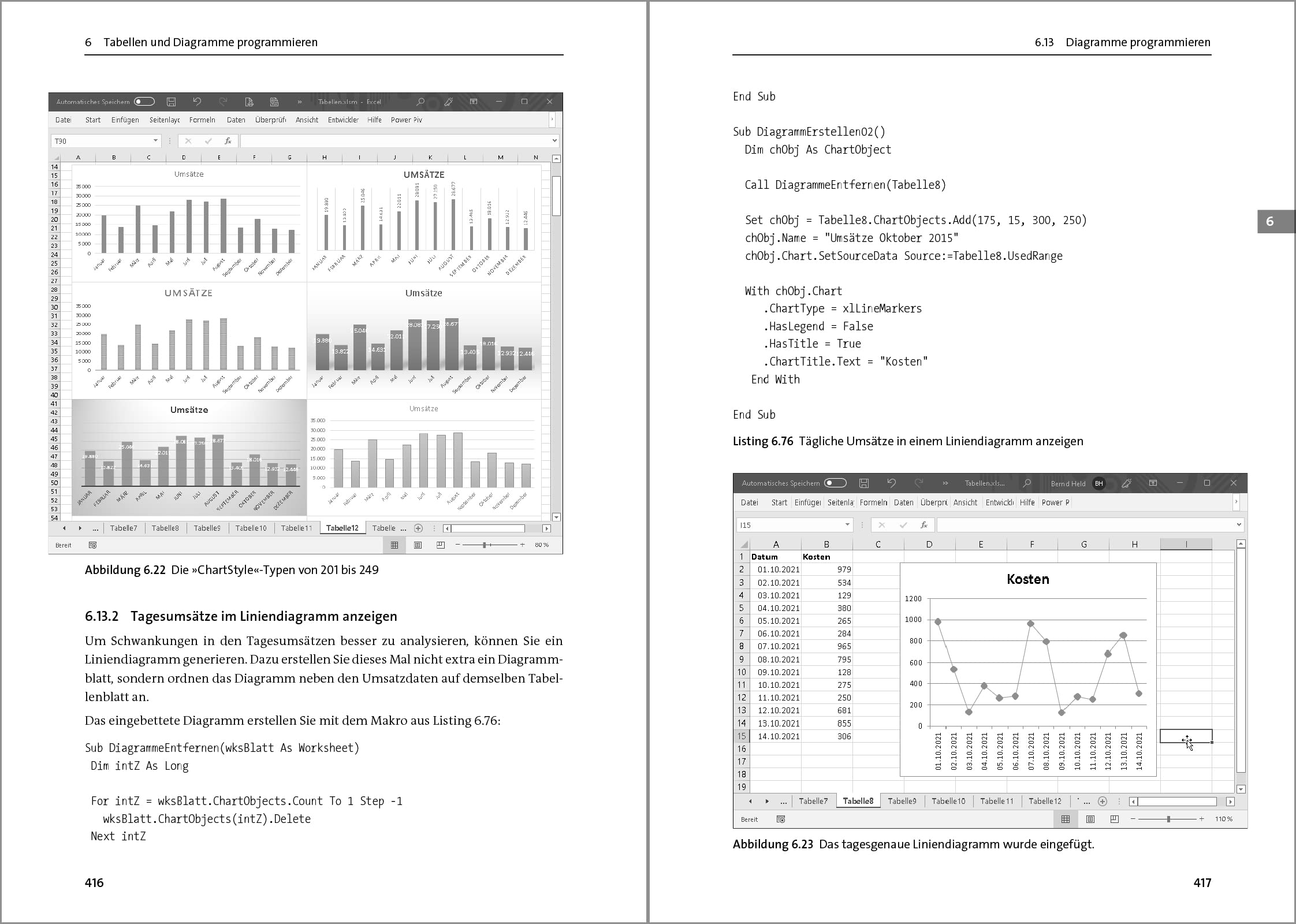 VBA mit Excel: Das umfassende Handbuch für Einsteiger und fortgeschrittene Anwender. Aktuell zu Excel 2021 und Microsoft 365