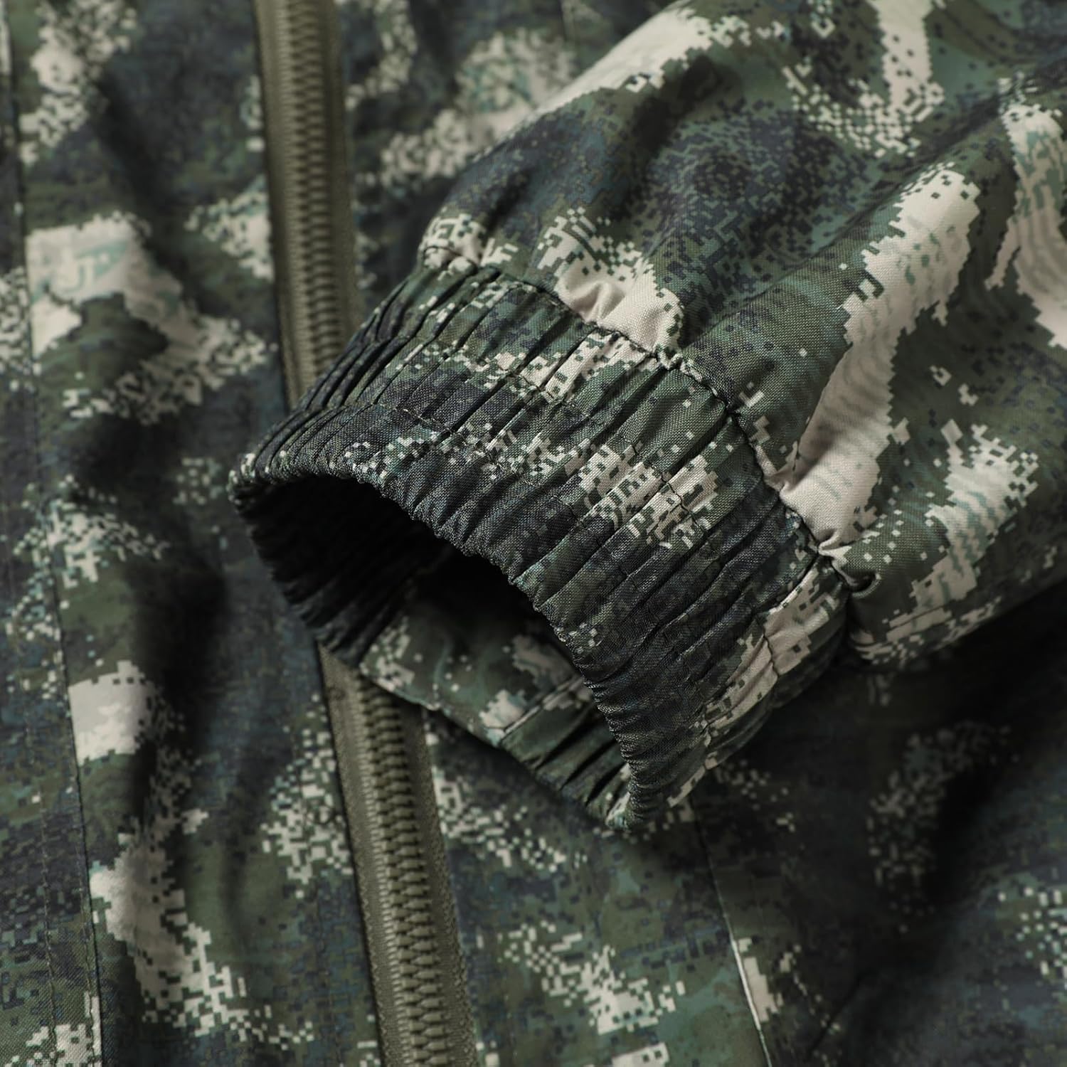 Men'S American-Style Lapel Jacket - Waterproof Printed Fabric, Windproof And Warm Casual Outerwear