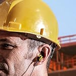 DEWALT Heavy Duty Neckband Bluetooth Earbuds, Wireless Bluetooth 5.2 Headphones w/Microphone, Lightweight Comfort, IP56 Waterproof, Deep Bass Strong Beat, 20H Playtime, Jobsite Behind-Neck Earphones