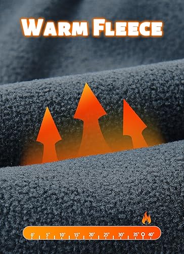 Miniatura 4 de TACVASEN Pantalones de esquí de nieve con forro polar para mujer, resistentes al agua, aislados, pantalones de senderismo