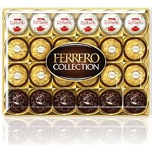 24 Ferrero Rocher Collection chocolat truffes - Raffaello RondNoir Rocher. 269g de plaisir