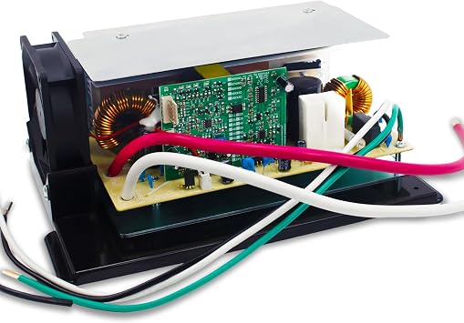 WF-8955-AD-MBA 55 Amp RV Power Converter Main Board, Lithium Compatible | Fits WF-8955PEC, WF-8955 Series and Parallax 7155/7145 converters; lithium-ready DC main board