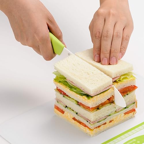 Miniatura 9 de Kyocera 610446-FK-3PC-WHRD Juego de cuchillos de la serie Advanced Ceramic Revolution de 3 piezas, tamaños de hoja 5.5", 4.5", 3", rojo