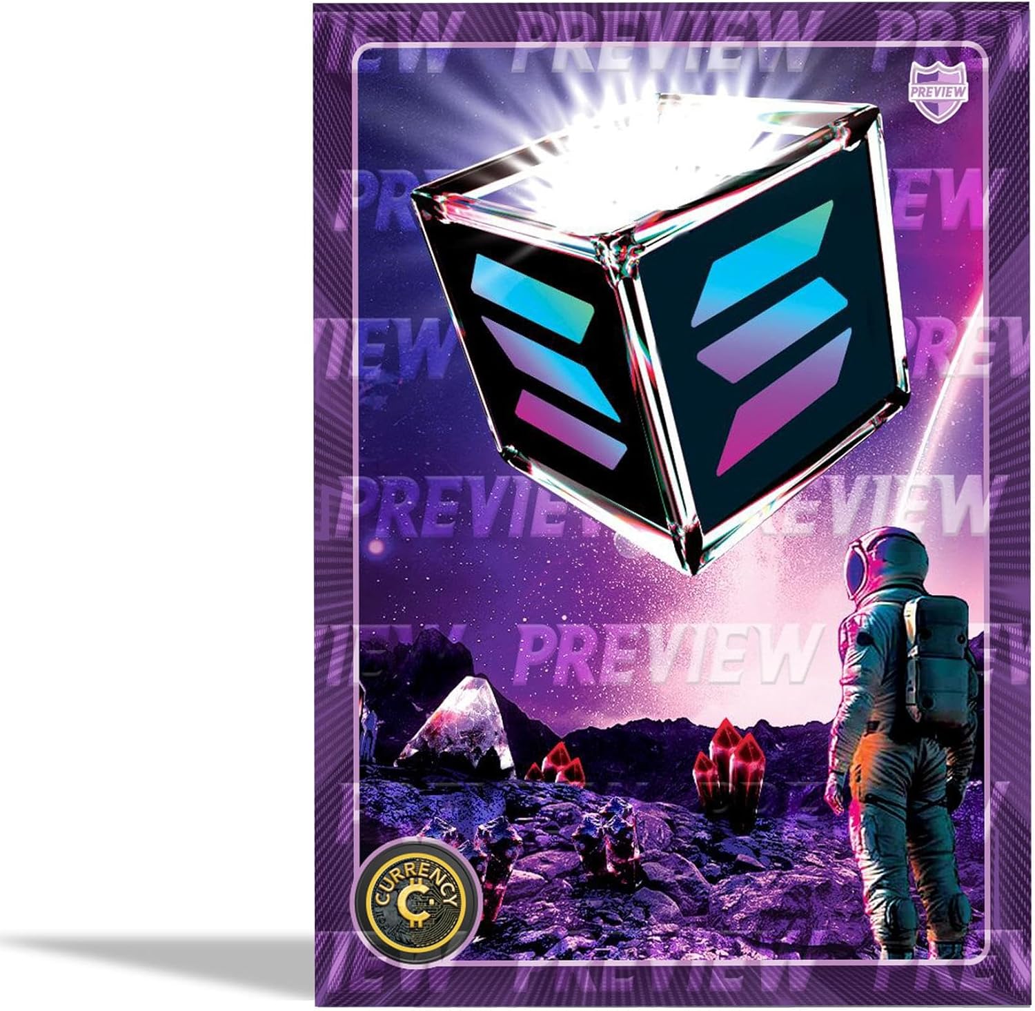 SPACE: Galactic Edition Trading Cards Master Case | 24 Mega Boxes