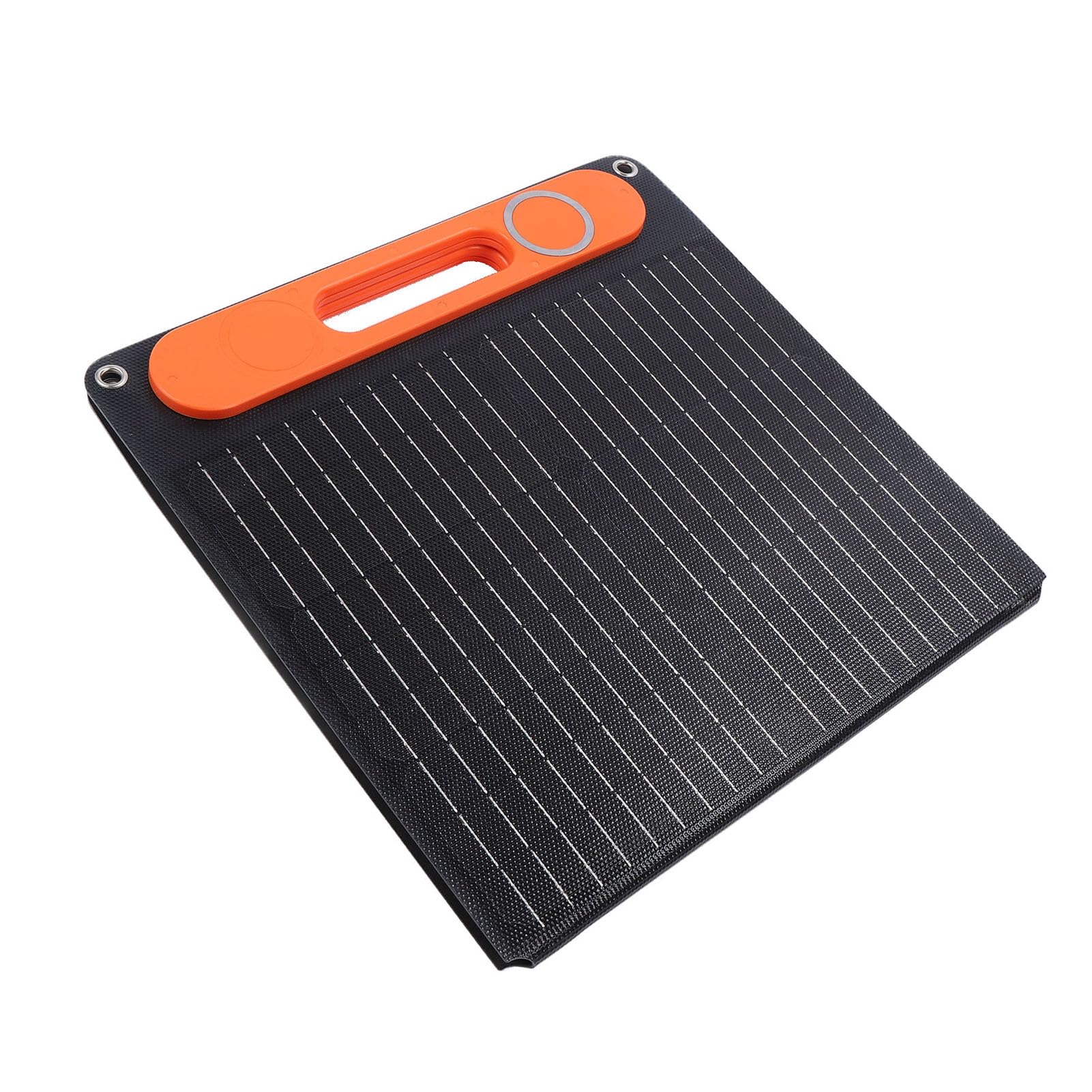 lyrlody 80W Składany Panel Słoneczny, Klemmy Akumulatora Podwójne USB