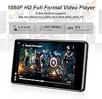 Vista 4 de Reproductor de MP3 de 80 GB con Bluetooth y WiFi: reproductor de música SWOFY M503Pro Mp3 y MP4