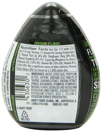 Mio Water Enhancer, Green Thunder, 1.08 Ounce