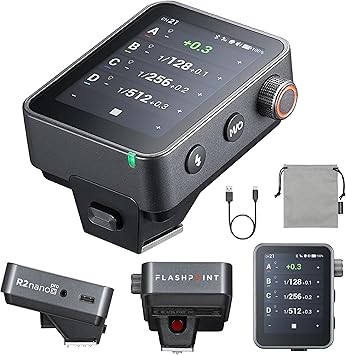 Flashpoint R2 Nano Pro X3 PRO S X3PRO for Sony TTL Wireless Flash Trigger with Bluetooth & APP Touch Screen 2.4GHz X System Pro Shooting Modes Shutter Control Fast Charging Godox X3 Pro for Sony