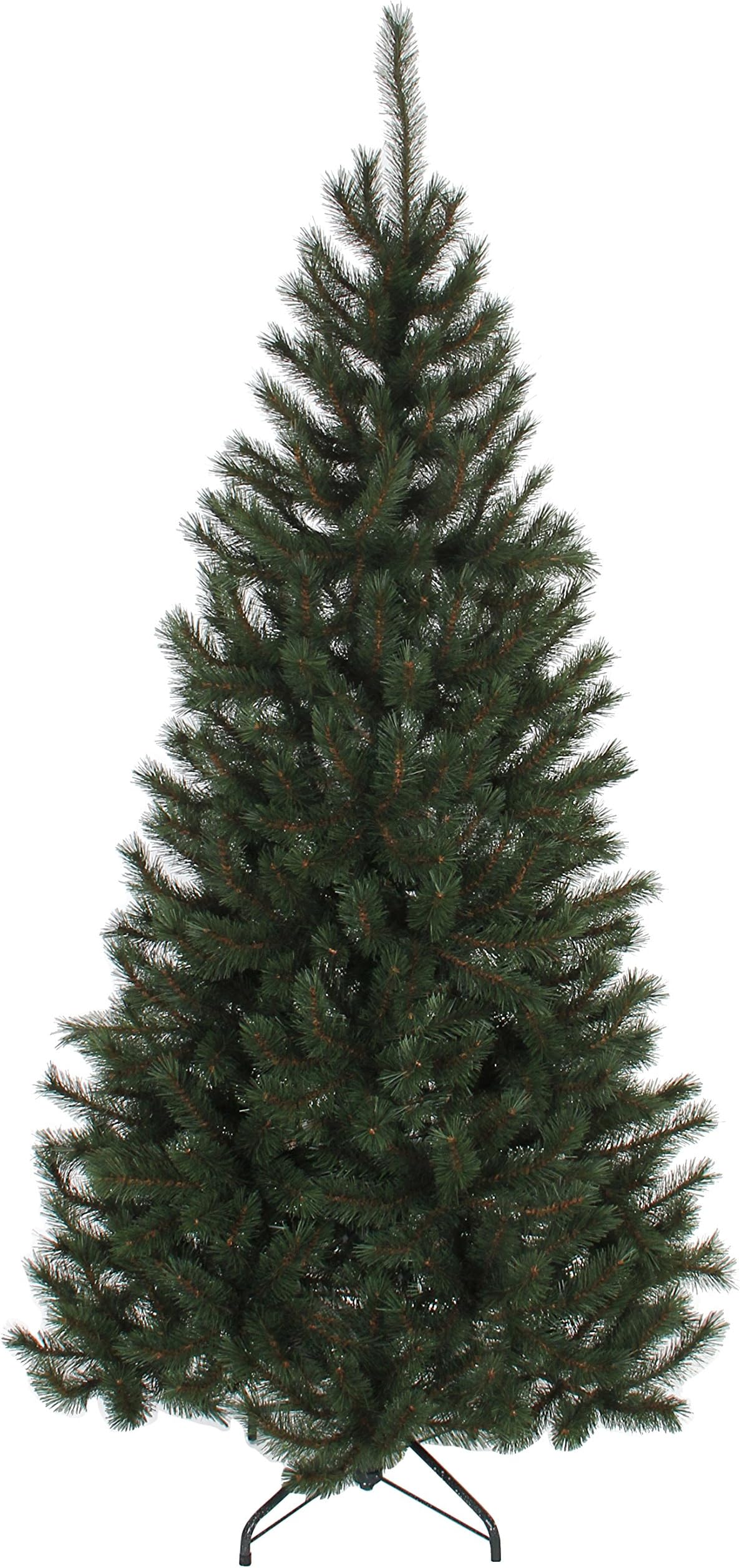Black Box Trees 382976–01 Trento Artificial Christmas Tree Height 185 CM Diameter 40 CM / 501 Weichnadel and hard PVC branches