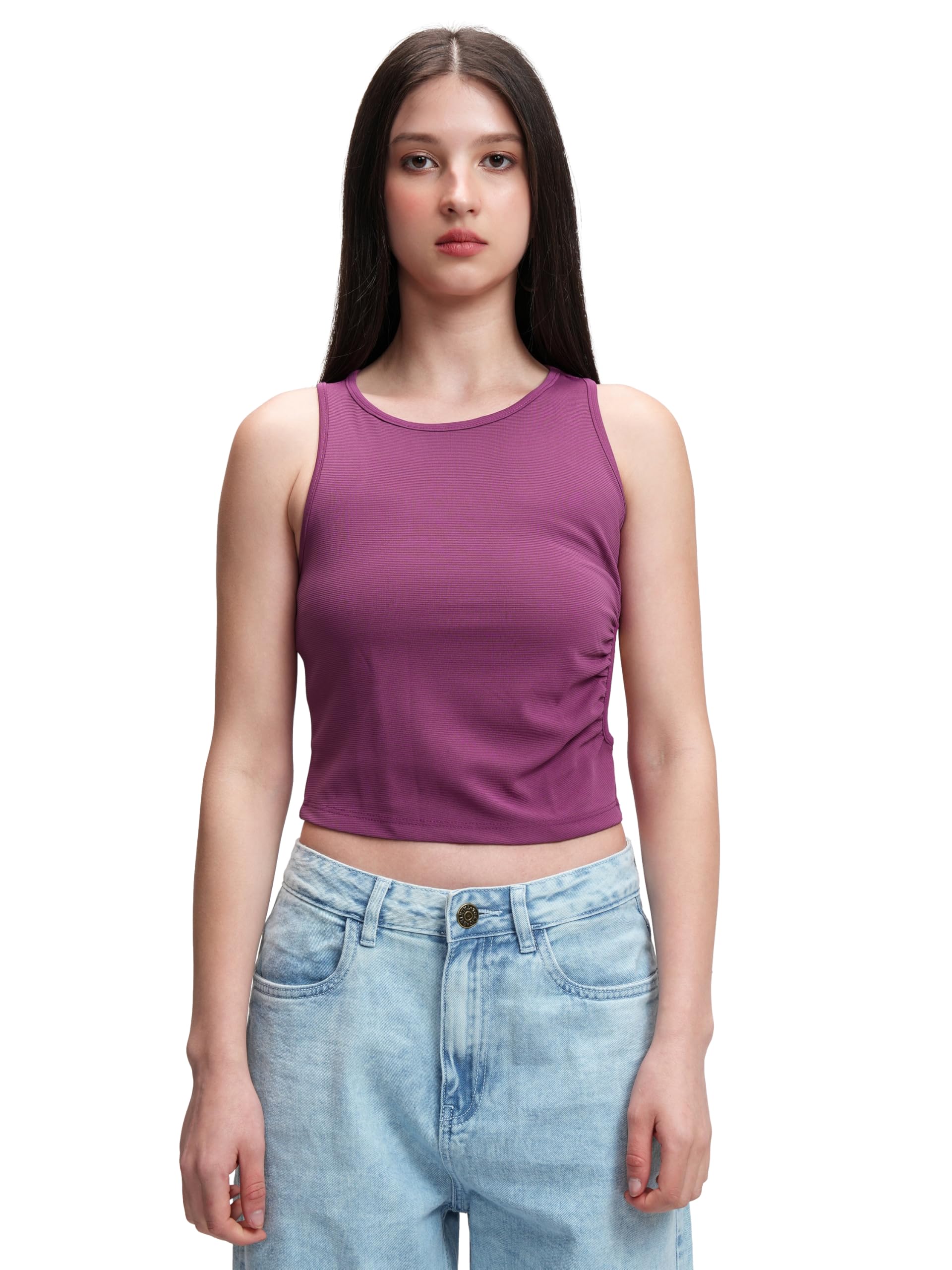 tokyo talkies Women's Solid Regular Fit Shirt-picture-31