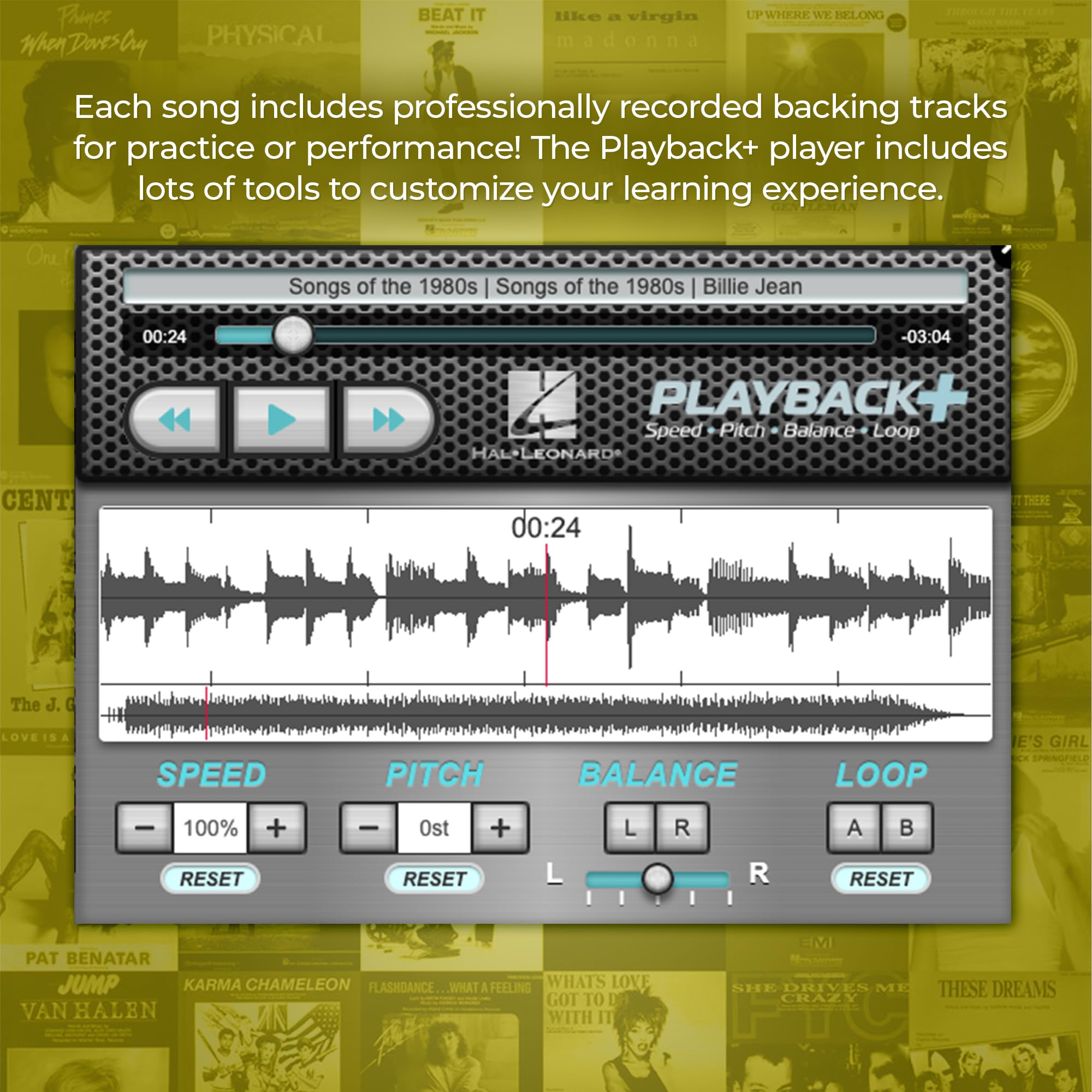 Songs of the 1980s - The New Decade Series with Online Backing Tracks | Piano, Vocal, Guitar Songbook | Over 80 Iconic Hits with Sheet Music - Image 8