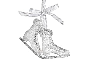 Celebrate The Holidays With Our Sparkling Ice Skates Ornament