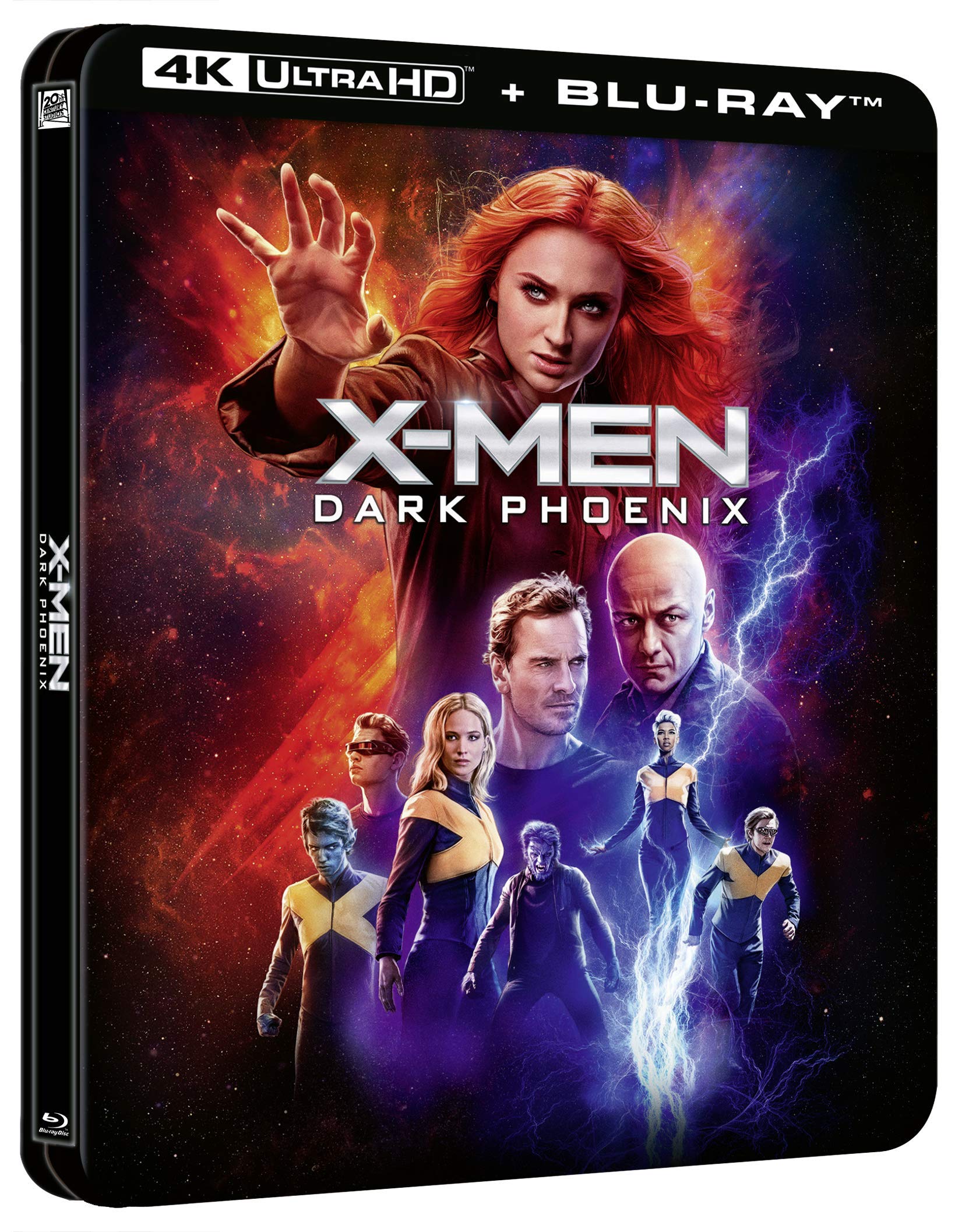 X-Men : Dark Phoenix [4K Ultra-HD + Blu-Ray-Édition boîtier SteelBook]