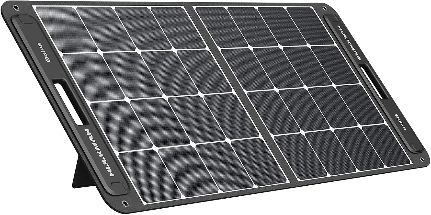 Hulkman Solva 100 Solar Panel, unfolded