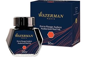 Waterman Audacious Red Fountain Pen Ink