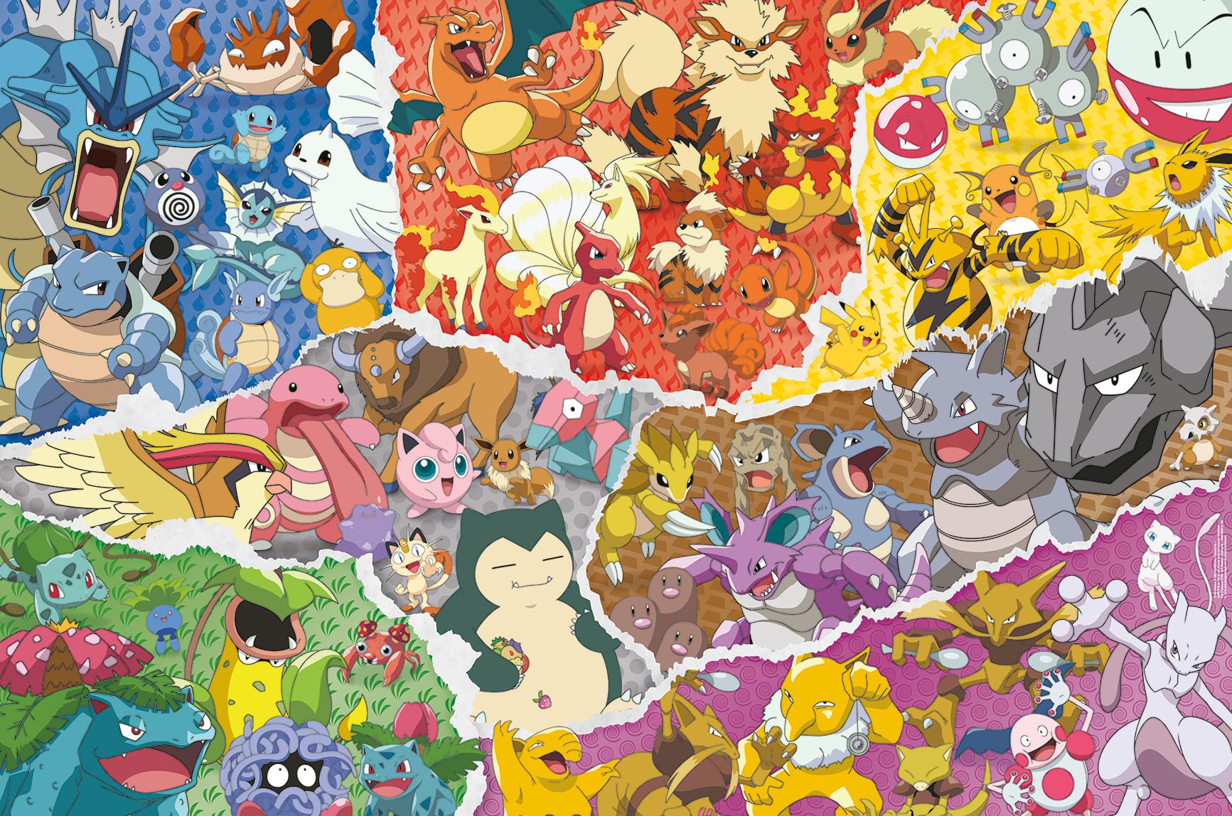 Ravensburger Puzzle 16845 - Pokémon Allstars - 5000 Teile Puzzle für Erwachsene und Kinder ab 14 Jahren