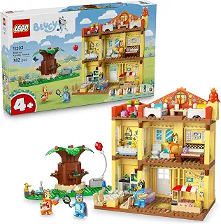 レゴ(LEGO) ブルーイ ブルーイ一家のおうち 11203 おもちゃ 男の子 女の子 | 玩具 誕生日 プレゼント ブロック 知育 4歳 5歳 6歳 ごっこ遊び おままごと 子供 382ピース