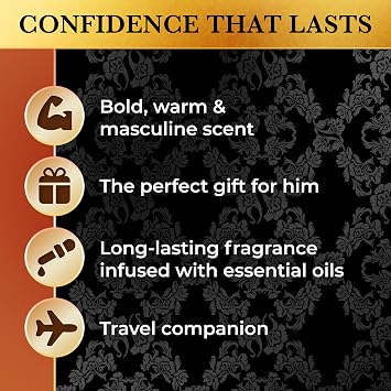 LION OF JUDAH Mighty King - Travel Size Cologne for Men - Long-Lasting EDP Fragrance in Elegant Lion-Shaped Glass Bottle - Cinnamon, Dry Wood & Vanilla Notes (15ml)