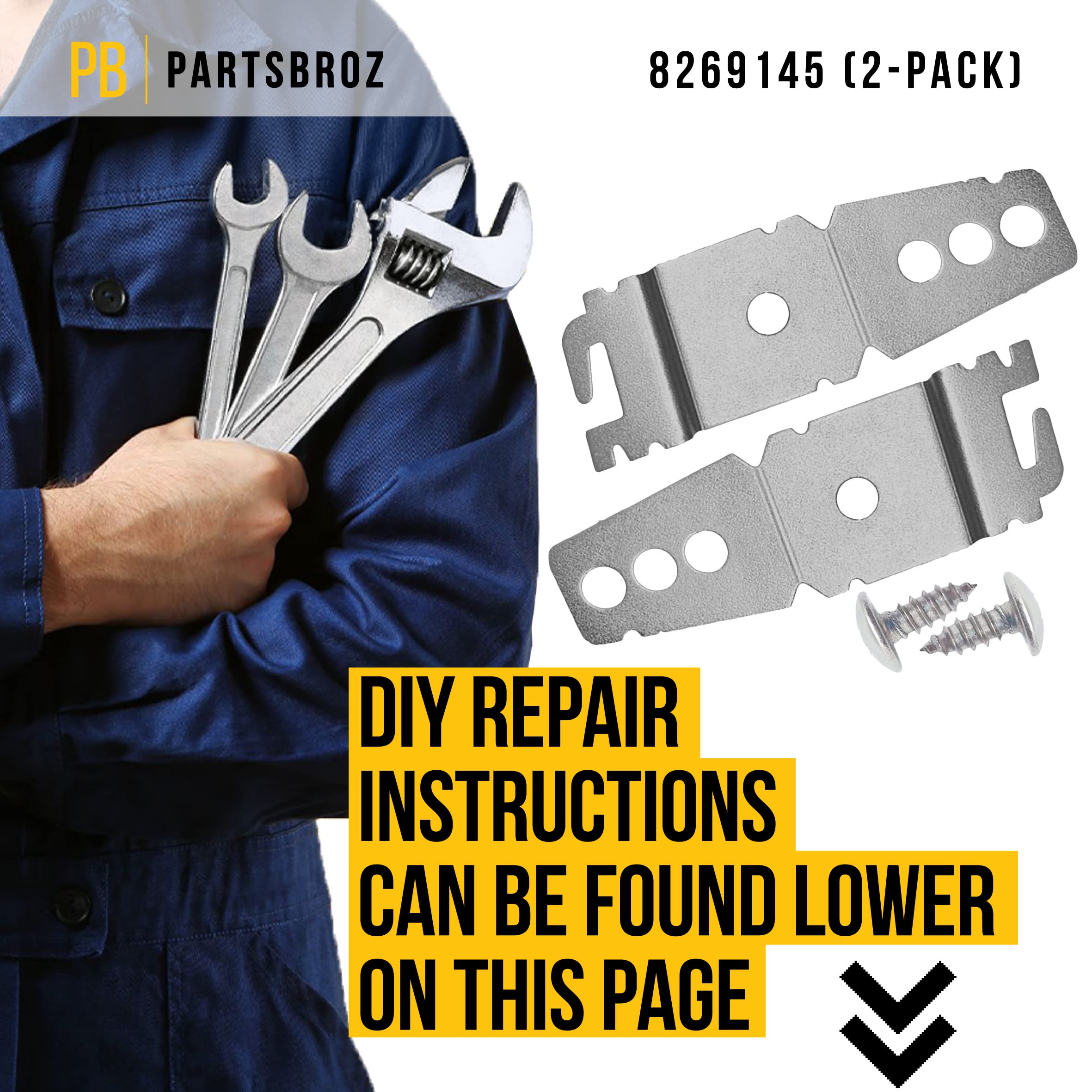 How To Install The Top Mounting Brackets On A Whirlpool, 41 OFF