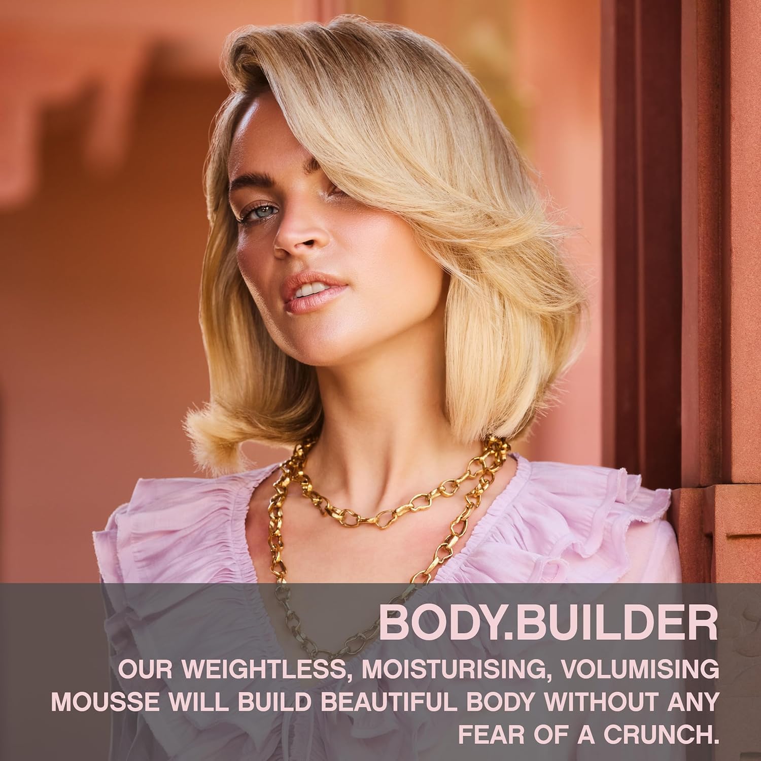 KEVIN.MURPHY BODY.BUILDER - Hair volumising Mousse - For All Types - Weightless & Sulphate-Free Hair Mousse - Hair Care Treatment - With Tangerine Peel Oi- 100 mL / 3 fl oz