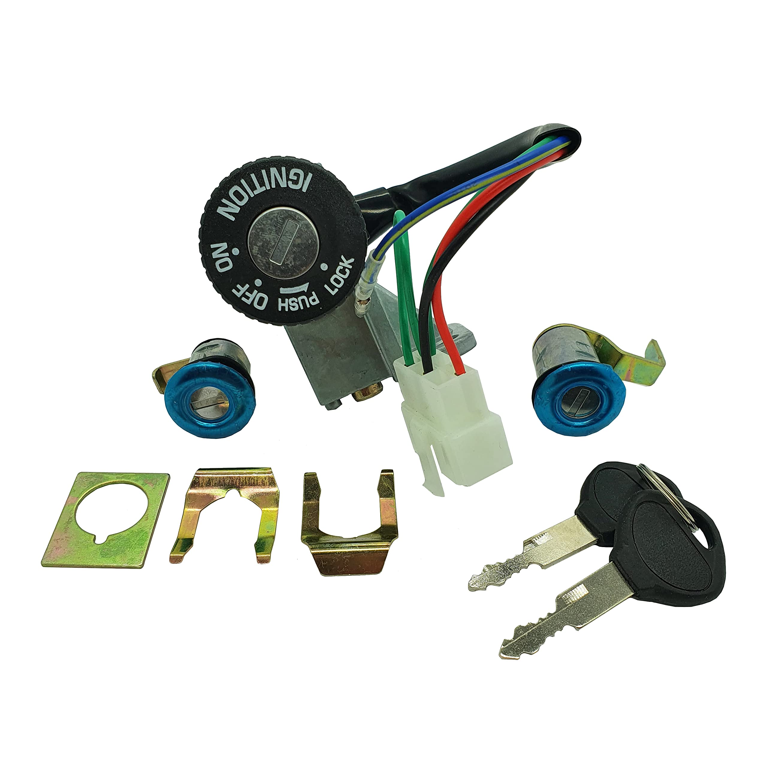 Neiman Kymco Top Boy 50cc kit cle bloquee solution serrure - 5