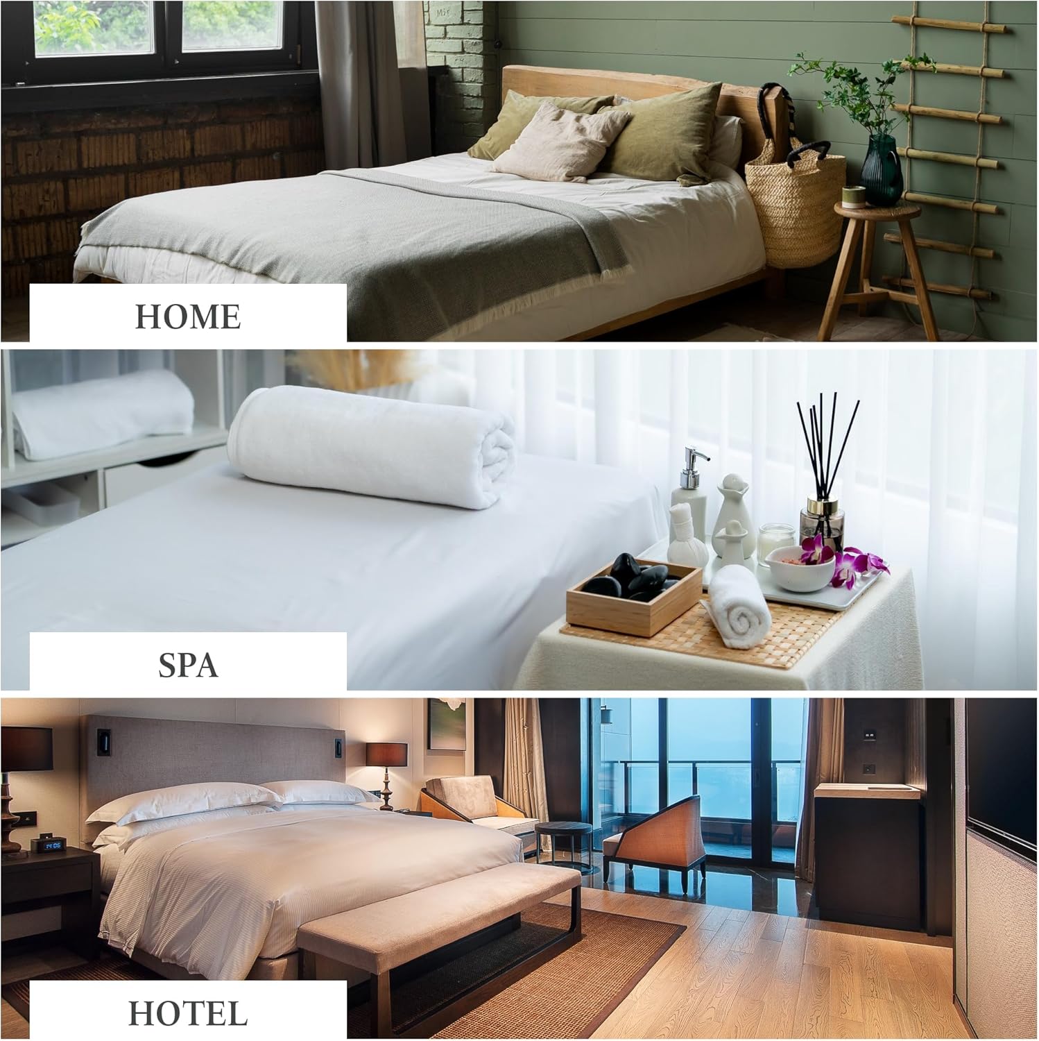 Manchester Mills Waffle Weave Robe with Lightweight French Terry Lining - one size - Image 6