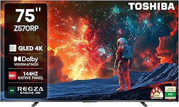 Toshiba 75 inch (189 cm)  Z570RP Series 75Z570RP Smart 4K Ultra HD QLED TV