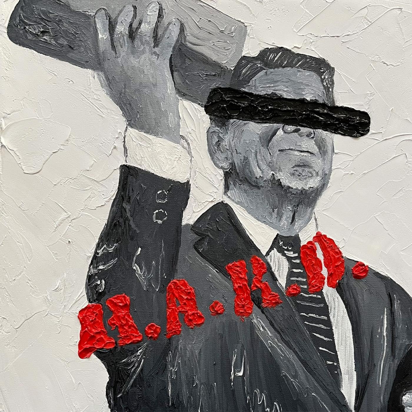 H.A.R.D. (RED & BLACK VINYL) por Joell Ortiz & KXNG Crooked — capa do álbum