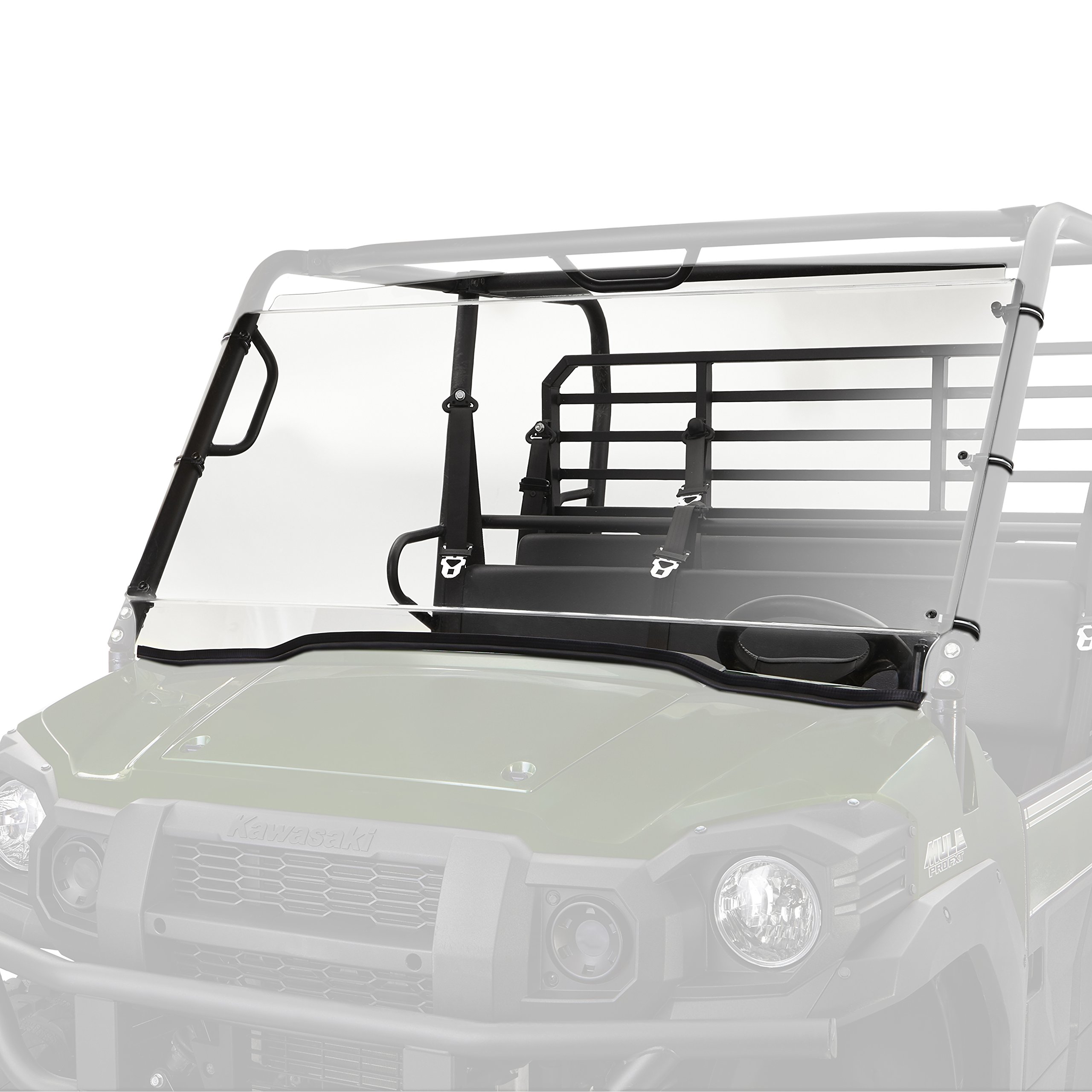 Amazon.com: Kolpin UTV WINDSHIELD - FULL-FIXED - KAWASAKI® MULE