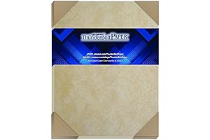 100Pcs Vintage Parchment Paper in Pristine Colors