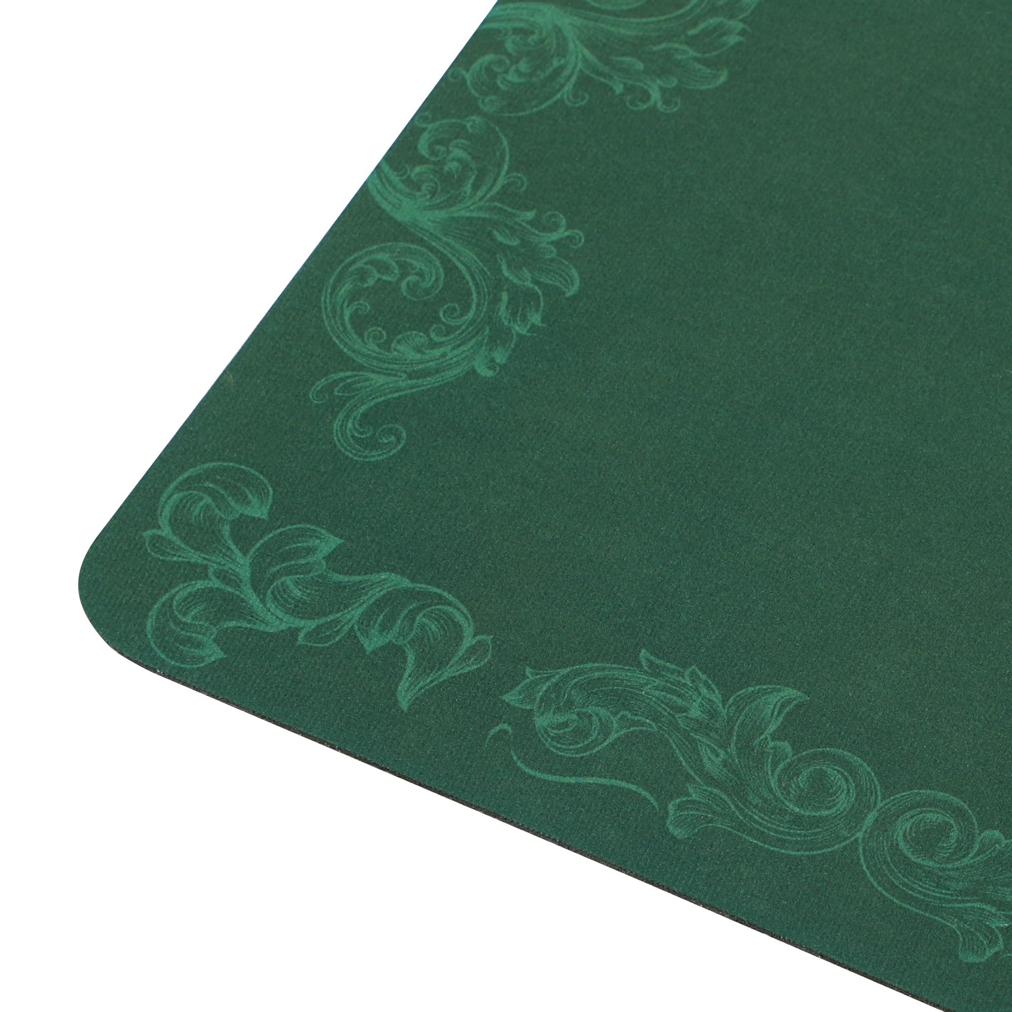 SPORTNOW Tapete de póquer Profesional Texas Hold'em de 94.2 x 45.5 Pulgadas, Resistente al Agua, para 12 Jugadores, Mesa de póquer, tapete de Goma con Bolsa de Transporte de Superficie de Fieltro