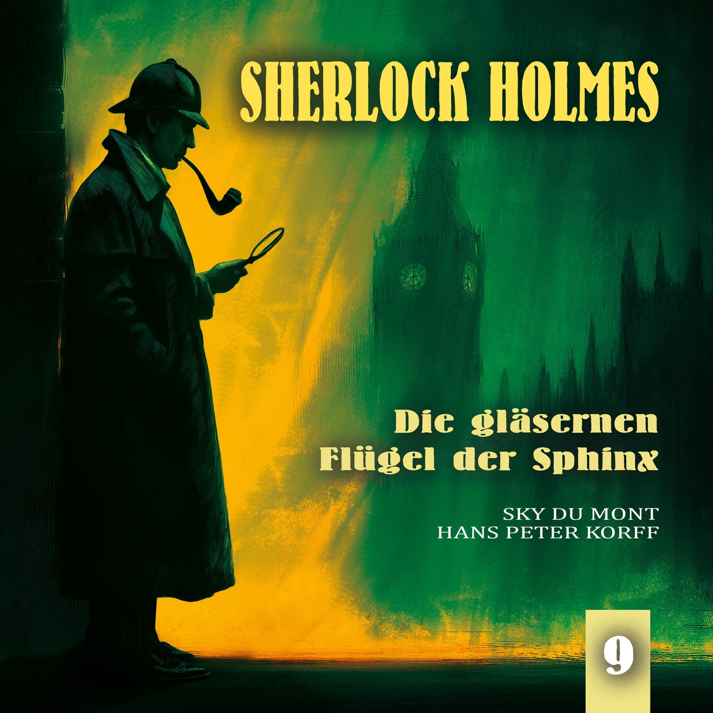 Cover art for Die gläsernen Flügel der Sphinx