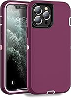 Vista 11 de MXX Funda compatible con iPhone 13 Pro Max, 3 capas súper protectoras, cuerpo resistente, resistente a golpes y polvo, diseñada para Apple 13 Pro
