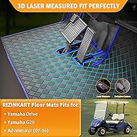 Vista 26 de Golf Cart Floor Mat for Yamaha,Customize Non-Slip Full Coverage Liner Matt Replacement Fits to Yamaha G29/Drive, Drive2,Adventurer,QuieTech