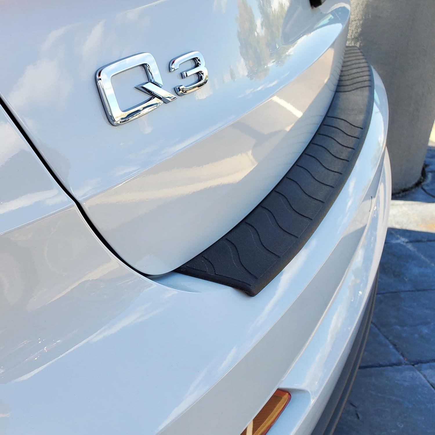 Rear Bumper Protector Compatible with Audi Q3 2019-2025