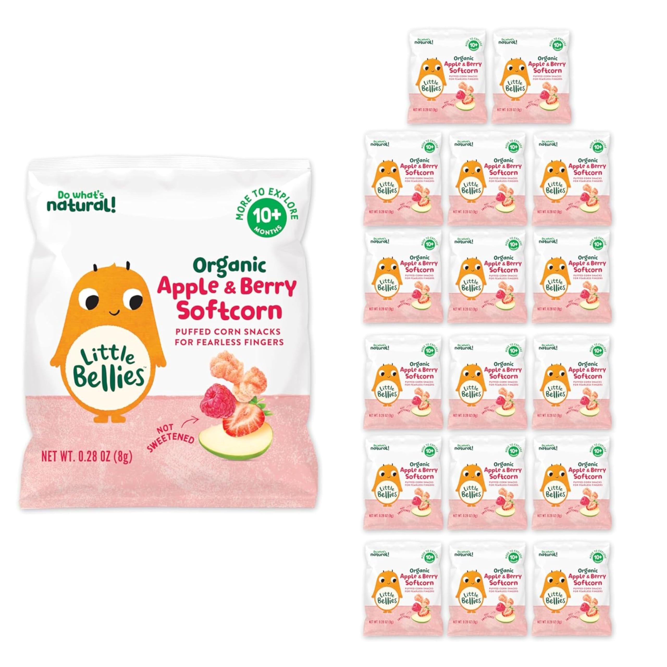 Little Bellies Softcorn Baby Snack