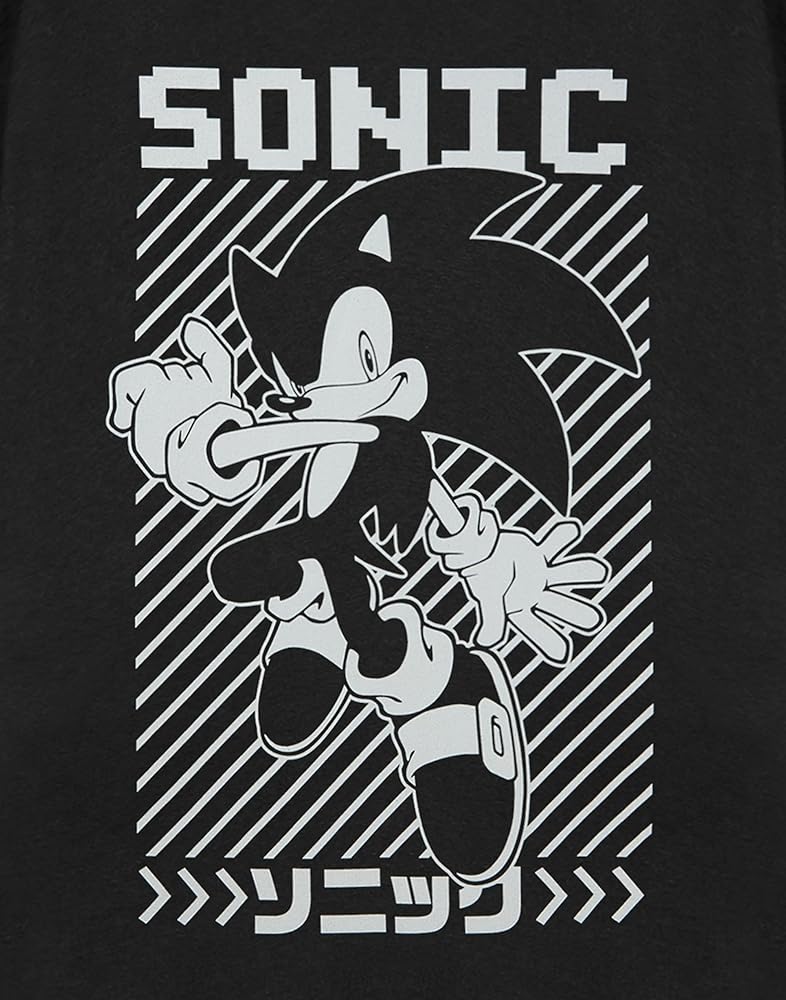 Timberland × Sonic Graphic Tee Black S Timberland × Sonic Graphic Tee Black S Timberland Sonic The